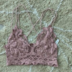 Pink Free People Bralette size XS